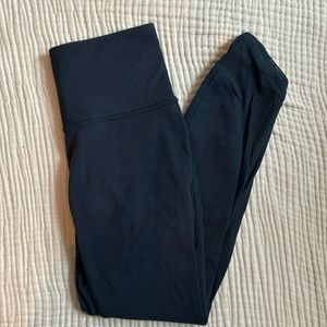 Navy Lululemon Lace Leggings